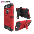 IVYMAX Bulk Cell Phone Case Mobile Tpu Belt Clip Holster Case For iphone7 7 plus
